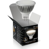 Светодиодная лампа Gauss LED MR16 5W GU5.3 2700K FROST EB101505105
