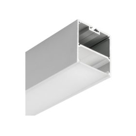 Профиль с экраном SL-LINE-5050-2500 ANOD+OPAL (Arlight, Алюминий)